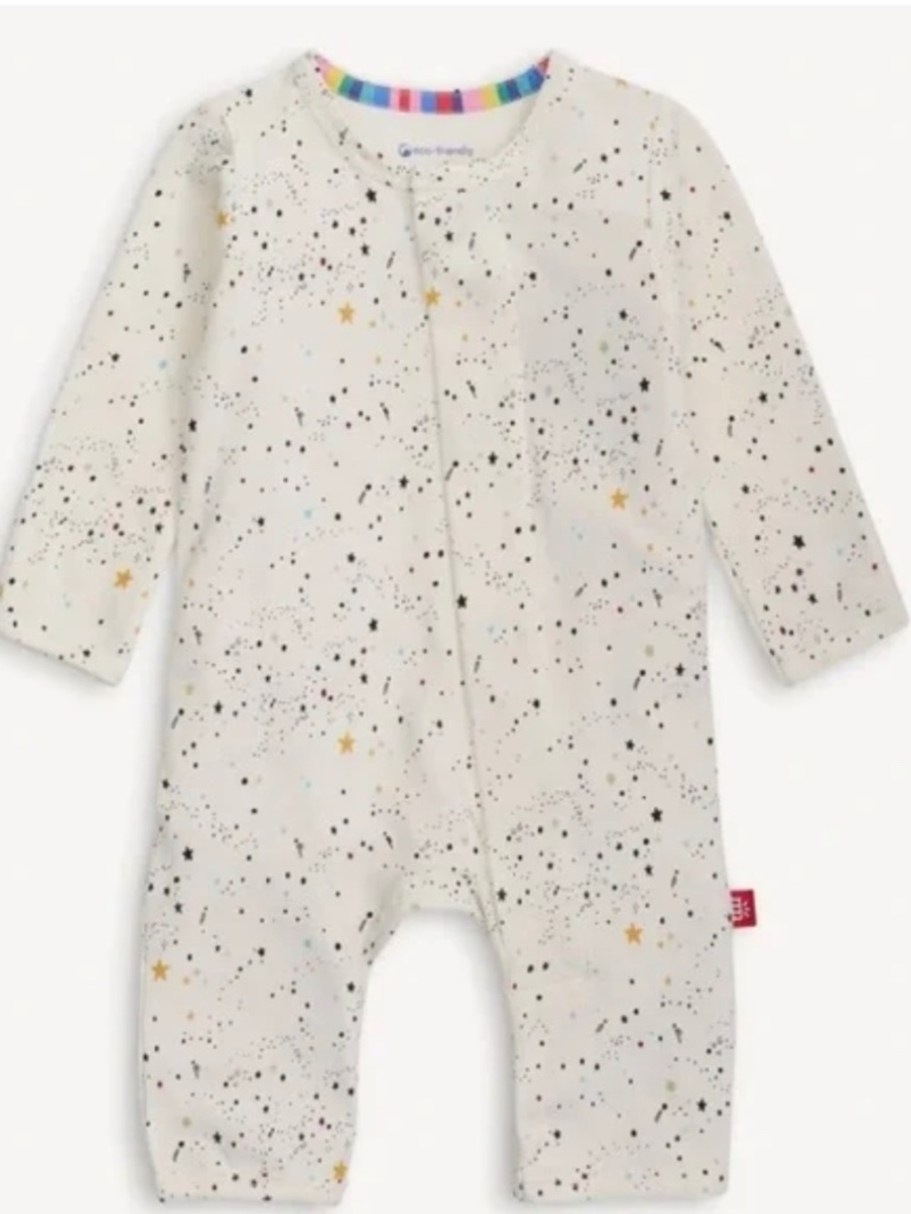 Magnetic Me organic cotton sleep-and play footie. Size 6-9 months. New with tag